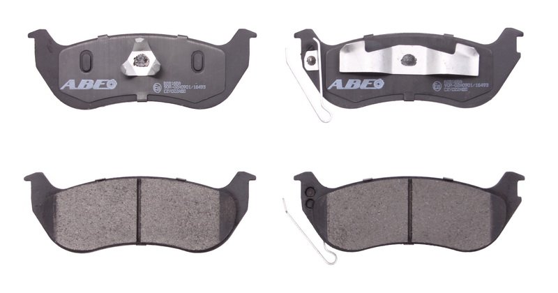 Колодки тормозные задние, керамические дисковые ABE D981ABE Jeep Wrangler, Cherokee; Ford Explorer