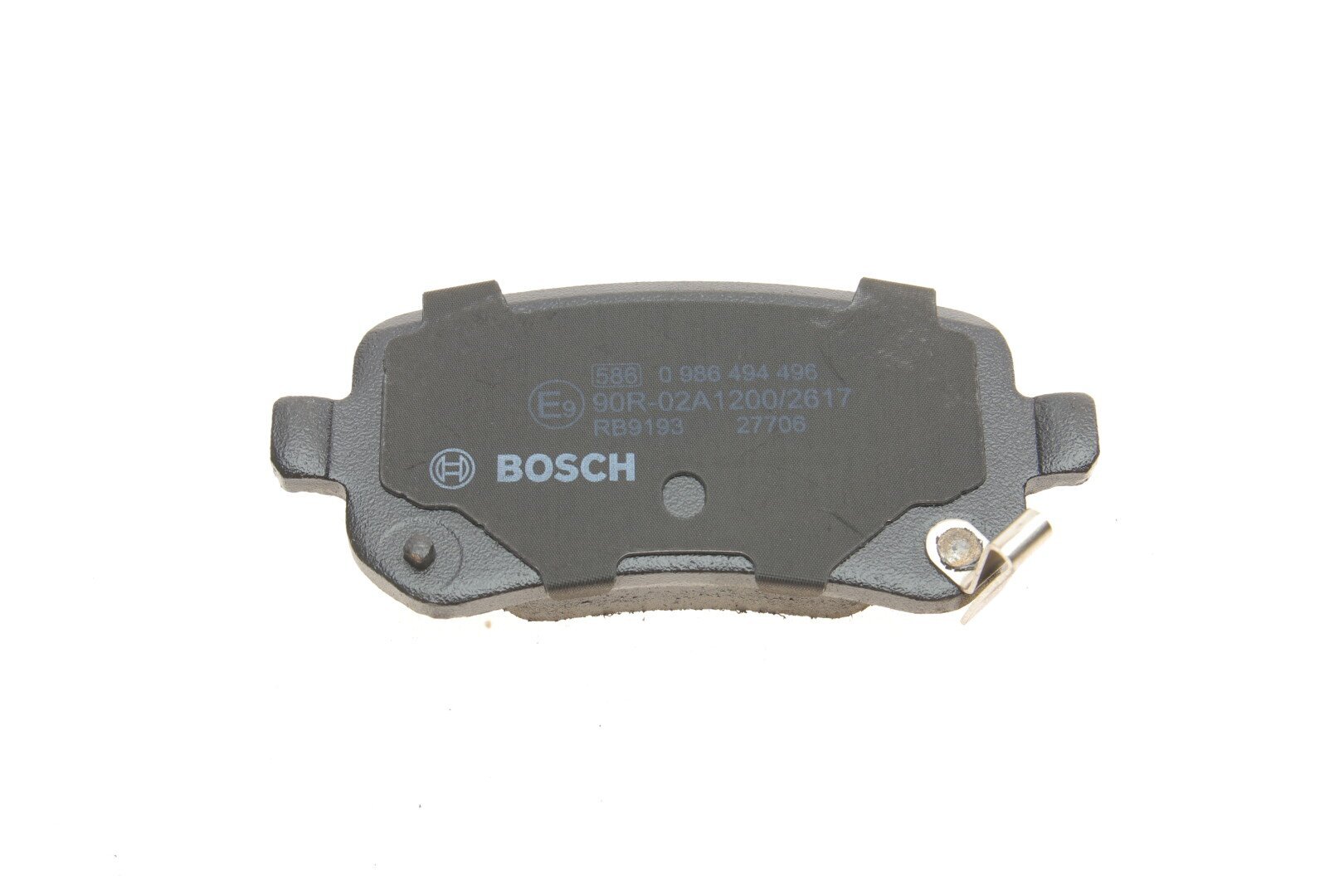 Гальмівні колодки, дискові BOSCH 0986494496 Dodge Caravan, Grand Caravan, Journey; Fiat Freemont; Chrysler Voyager — Гальмівна система / Гальмівні колодки — фот