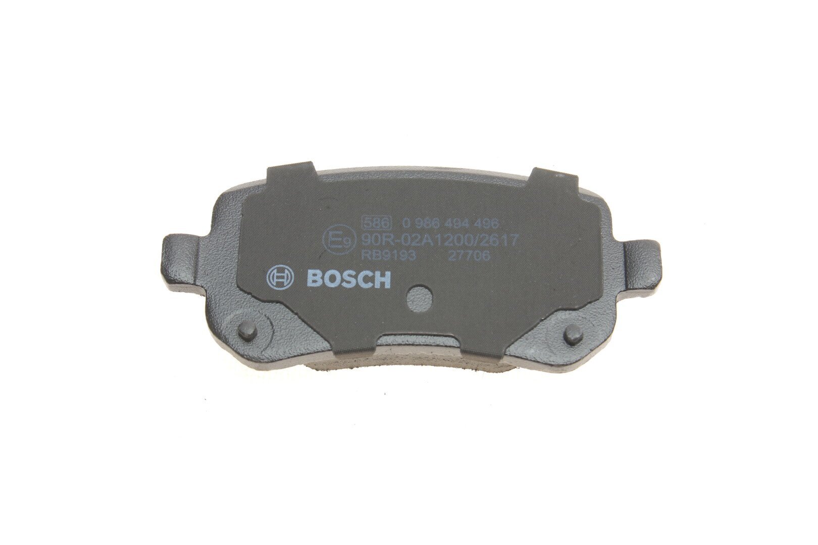 Гальмівні колодки, дискові BOSCH 0986494496 Dodge Caravan, Grand Caravan, Journey; Fiat Freemont; Chrysler Voyager — Гальмівна система / Гальмівні колодки — фот