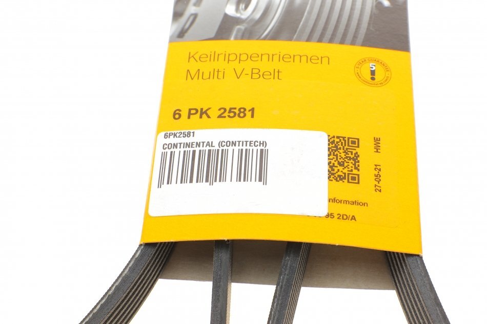 Ремінь привідний 2580 mm — артикул 6PK2581 — DAYCO — Двигун та Вихлоп / Ремінь приводний — фото 10 — купити в Україні Jeep.in.ua