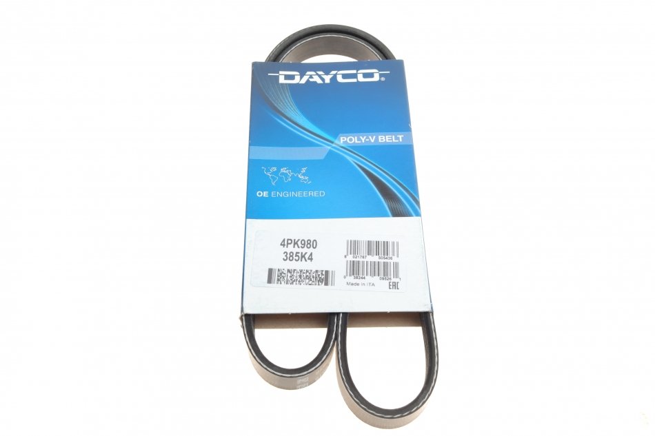 Ремінь поліклиновий DAYCO 4PK980 Dodge Grand Caravan, Dakota, Caravan; Chrysler Sebring