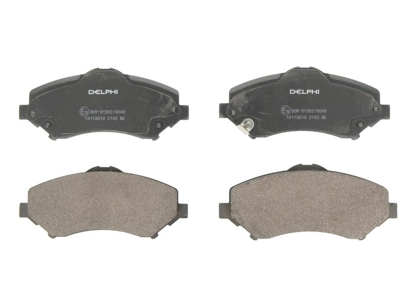 Колодки гальмівні передні Delphi AXMD1273 Jeep Cherokee, Wrangler; Dodge Journey, Nitro; Chrysler Voyager; Fiat Freemont