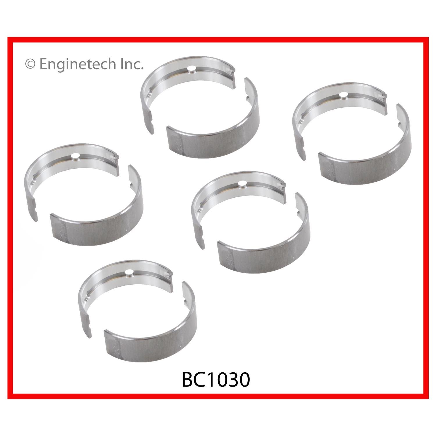 Вкладиші корінні 025 MM Enginetech BC1030.25 Dodge Journey, Caliber, Avenger; Chrysler Sebring, 200; Jeep Compass, Patriot