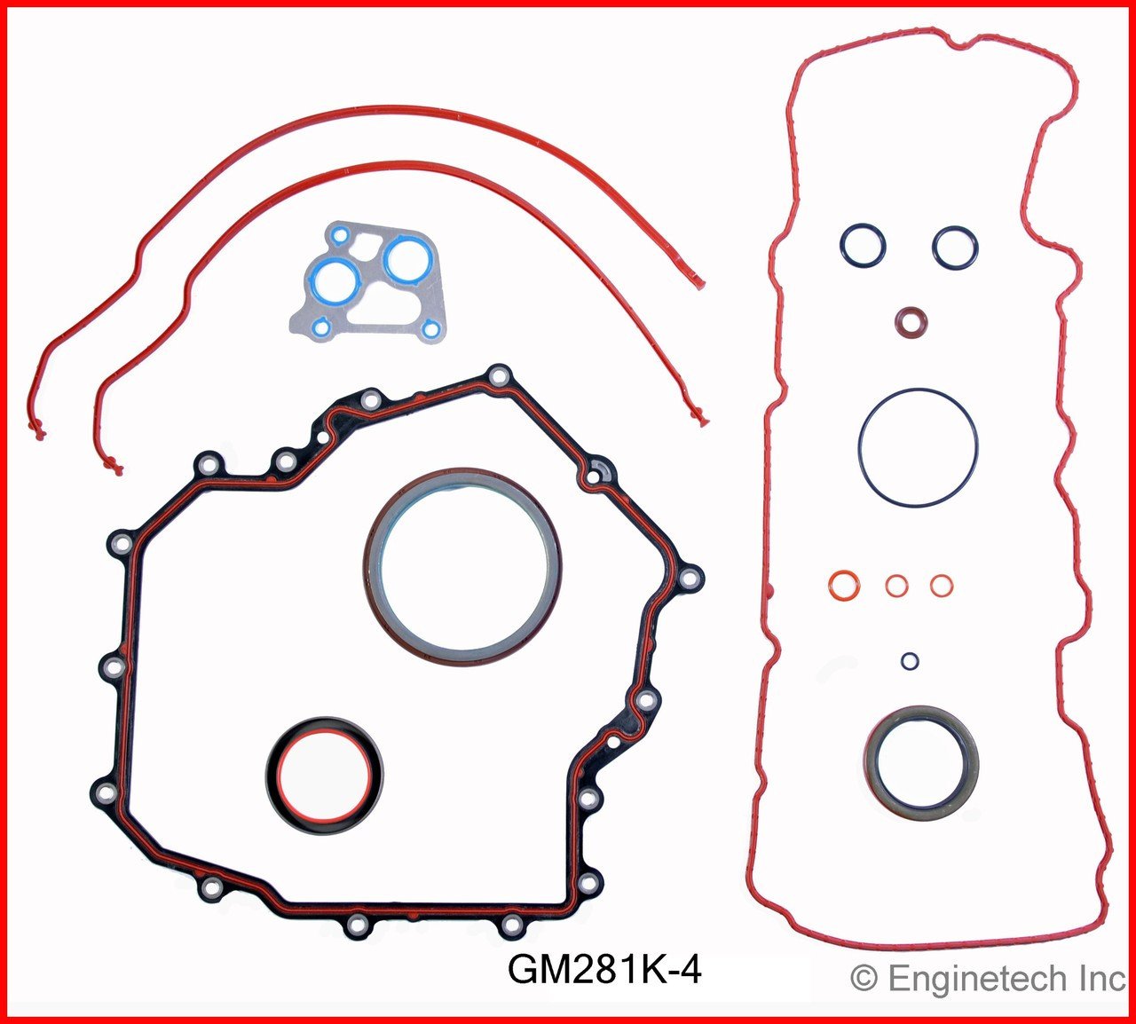 Нижній набір прокладок Enginetech GM281CSD Cadillac Seville, Deville