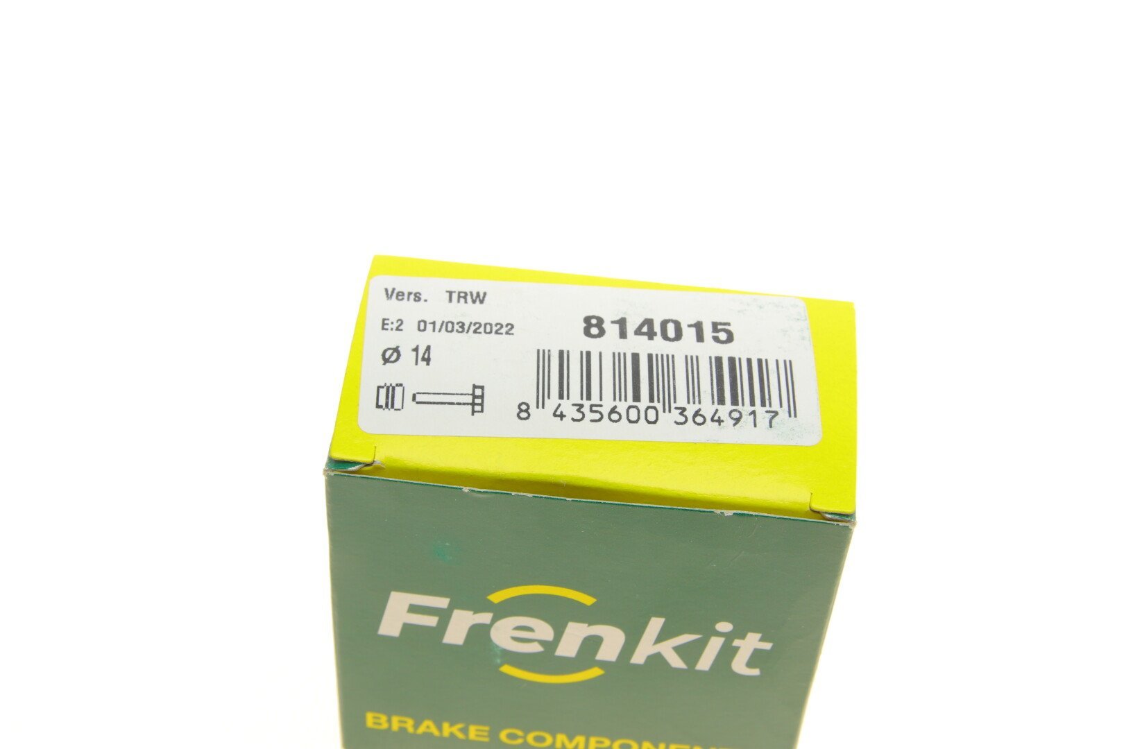 Направляючі передні, задні супорти 2 шт + болт 2 шт + пильники FRENKIT 814015 Chrysler LHS, Intrepid, Neon; Dodge Grand Caravan, Caravan; Jeep Cherokee, Grand C