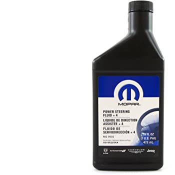 Рідина гідропідсилювача червона MOPAR 68218064AC Jeep Cherokee, Commander, Grand Cherokee, Wrangler; Dodge Caliber, Caravan, Journey, Nitro, Avenger; Chrysler Sebring, Voyager, PT Cruiser, 300C, Crossfire, Neon