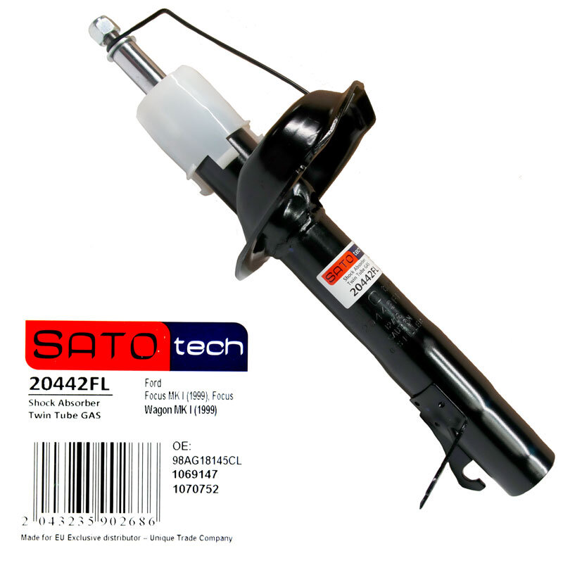 SATO Амортизатор Ford Focus MK I, Wagon MK I 99- газ SATO TECH 20442FL Ford Focus