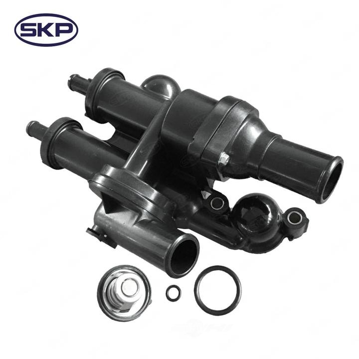 Корпус термостата з 2 термостатами SKP SK902319C Jeep Compass, Patriot; Dodge Journey, Caliber; Fiat Freemont