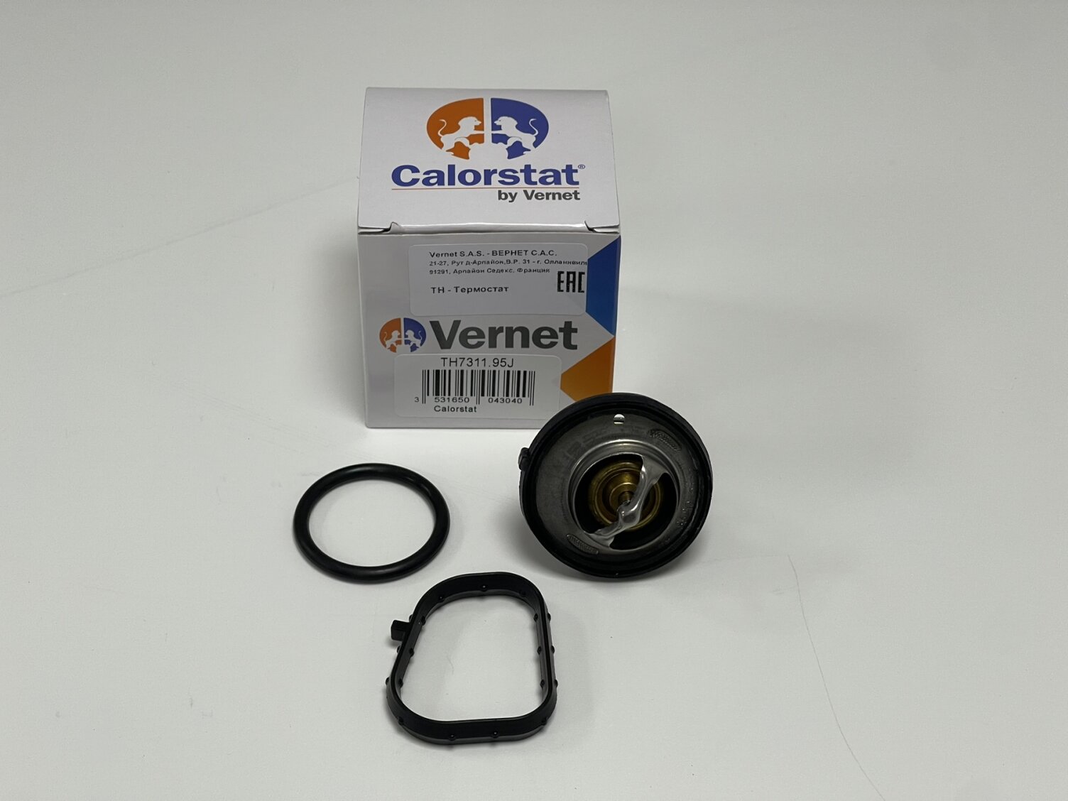 Термостат з пркладками Vernet TH7311.95J Jeep Patriot, Compass; Dodge Caliber, Journey; Chrysler Sebring; Fiat Freemont