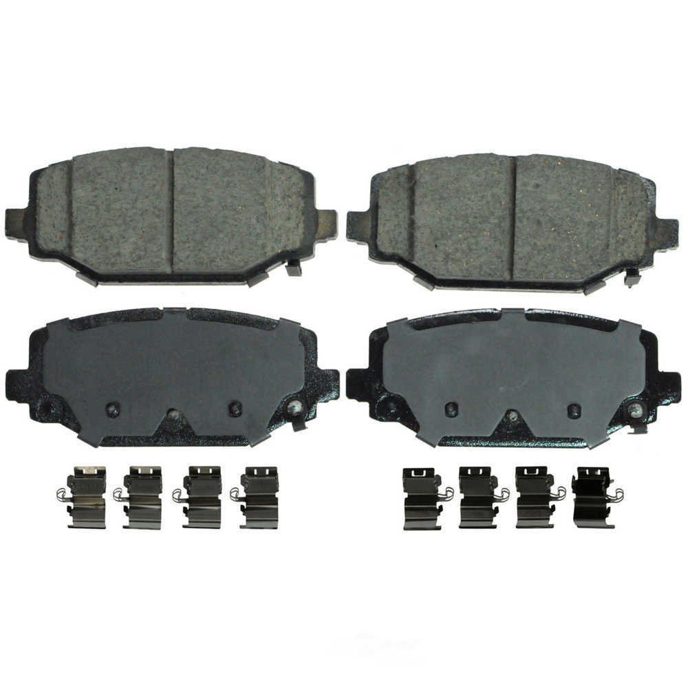 Задні гальмівні колодки WAGNER ZD1596 Dodge Journey, Grand Caravan; Chrysler Town & Country, Voyager; Fiat Freemont
