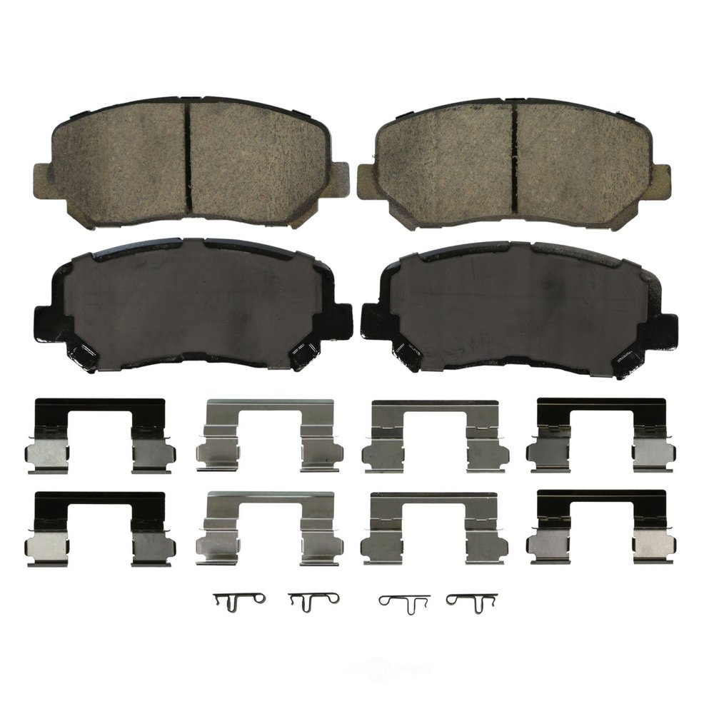 Колодки передні w/Dual Piston Caliper c пластинами WAGNER ZD1640 Jeep Cherokee; Dodge Dart; Chrysler 200
