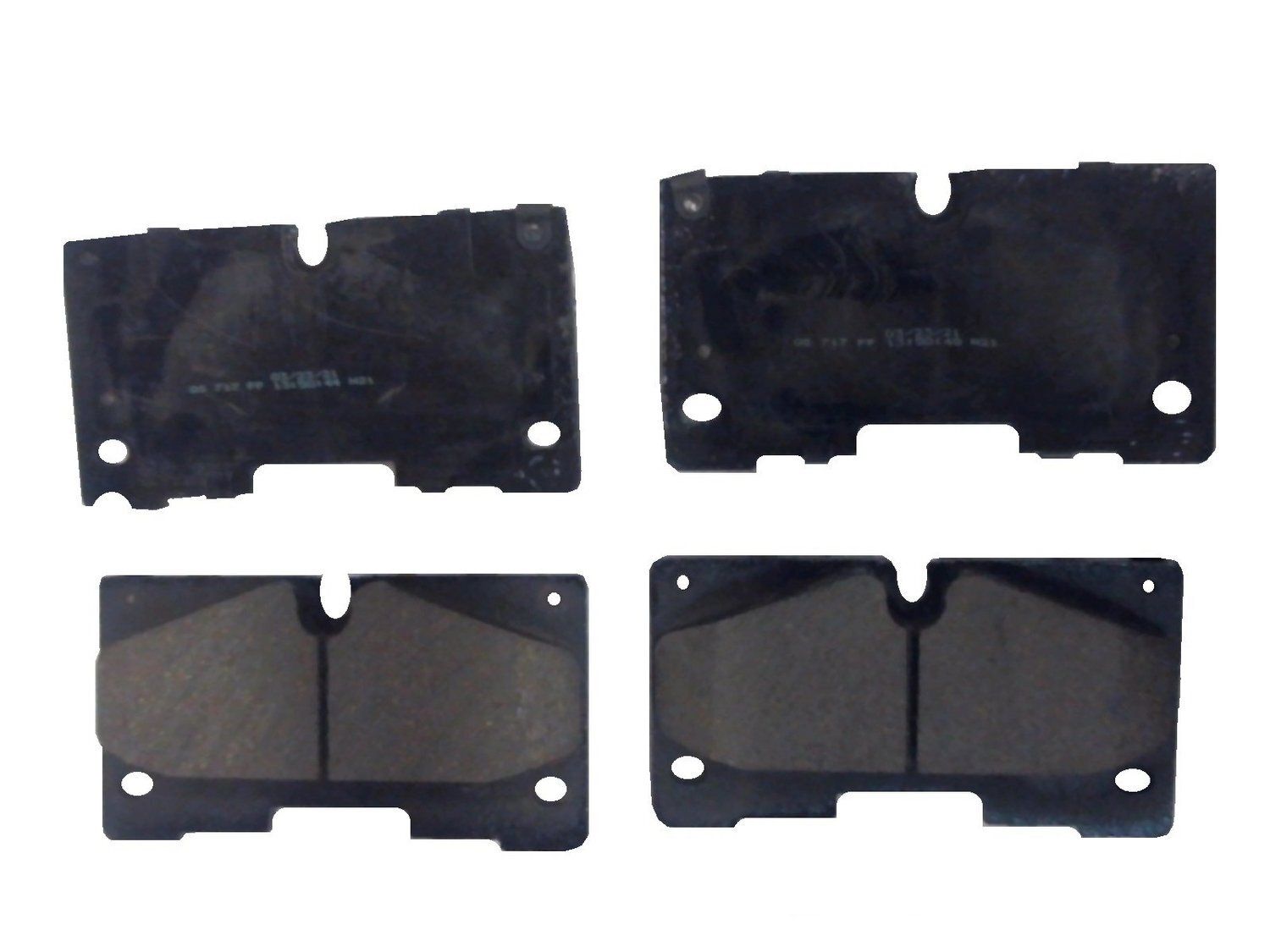 Колодки гальмівні передні 4 порш. супорт WAGNER ZD2173 GMC Sierra 1500, Yukon; Chevrolet Tahoe, Silverado 1500; Cadillac Escalade