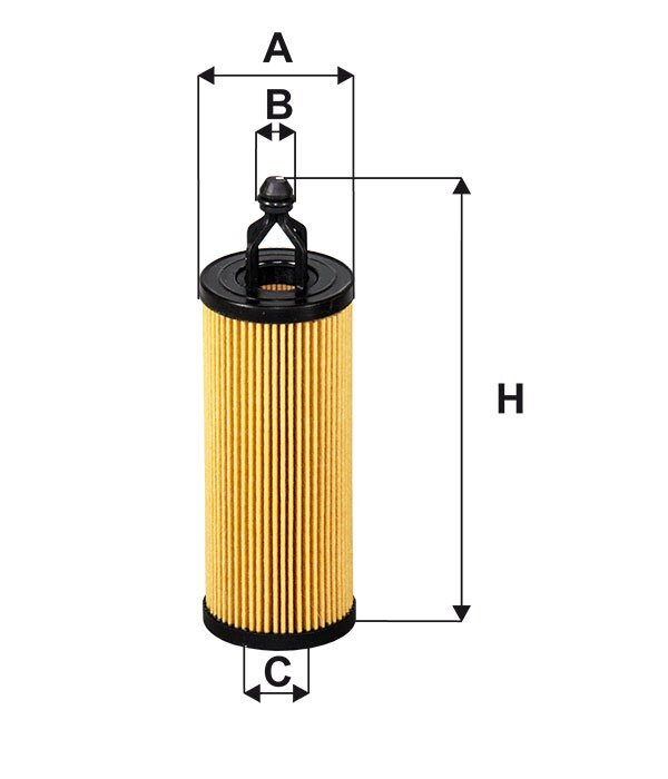 Фільтр масляний WIX FILTERS WL7569 Jeep Grand Cherokee, Wrangler; Dodge Avenger, Journey; Chrysler 300C, Voyager; Fiat Freemont